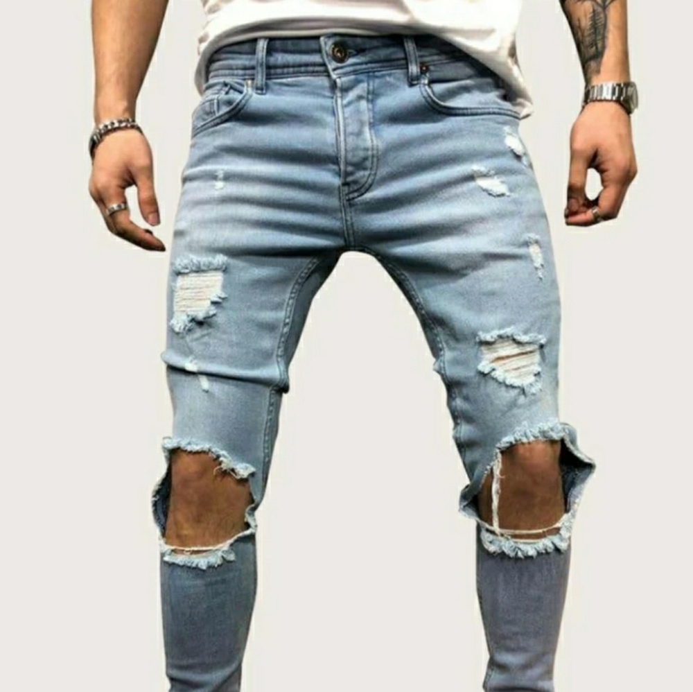 Mens slim skinny Jeans